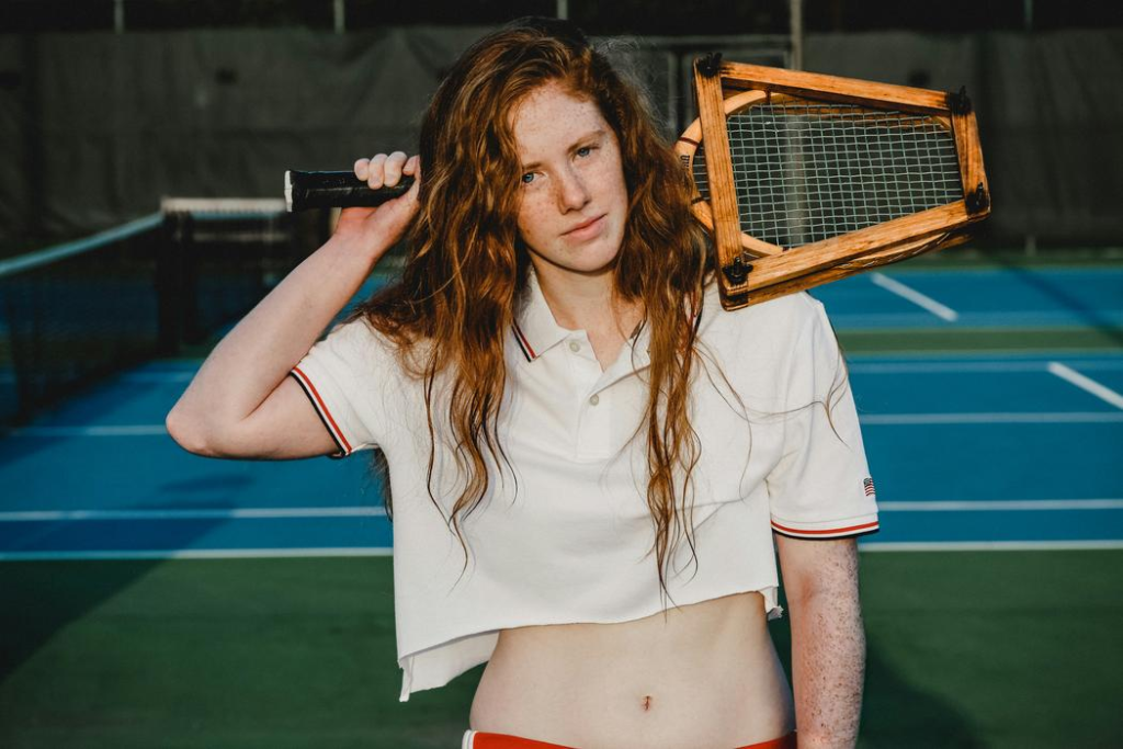 Tennis whites as a code of purity and class