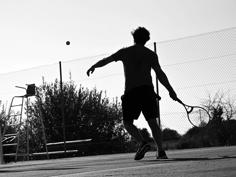 how to improve tennis game without lessons