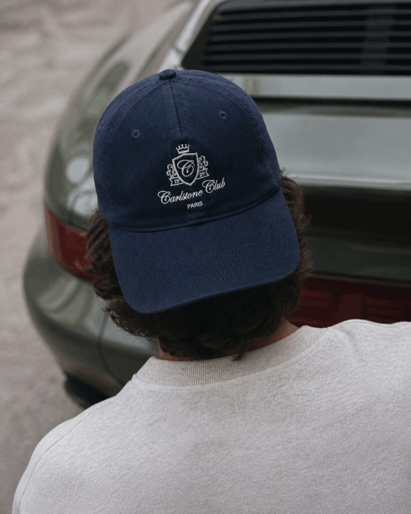 Club Cap Navy — Organic Cotton