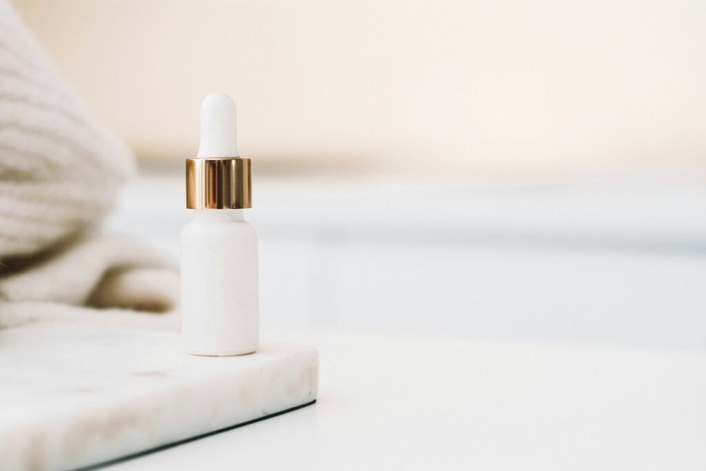 Vitamin C serum for skincare